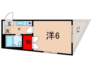 ア－ガス芝崎の物件間取画像